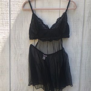 Victoria secret Black Lingerie